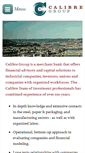 Mobile Screenshot of calibregroupllc.com
