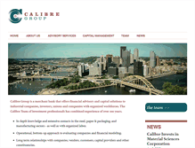 Tablet Screenshot of calibregroupllc.com